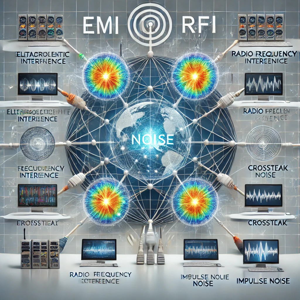 Common Types of Noise on a Computer Network