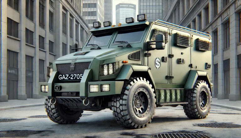 GAZ-2705-Based Armored Cash-in-Transit Vehicle: The Ultimate Security Solution
