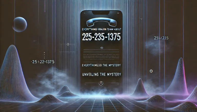 Everything You Need to Know About (251-235-1375): Unveiling the Mystery