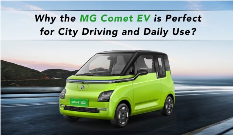 Why the MG Comet EV is Perfect for City Driving and Daily Use